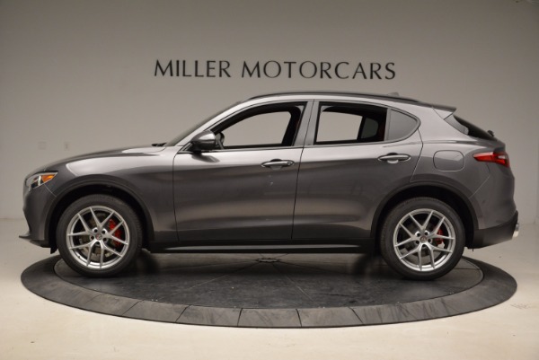 New 2018 Alfa Romeo Stelvio Ti Sport Q4 for sale Sold at McLaren Greenwich in Greenwich CT 06830 3