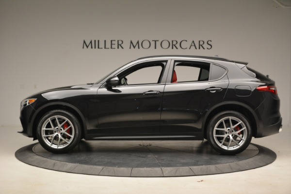 New 2018 Alfa Romeo Stelvio Sport Q4 for sale Sold at McLaren Greenwich in Greenwich CT 06830 3