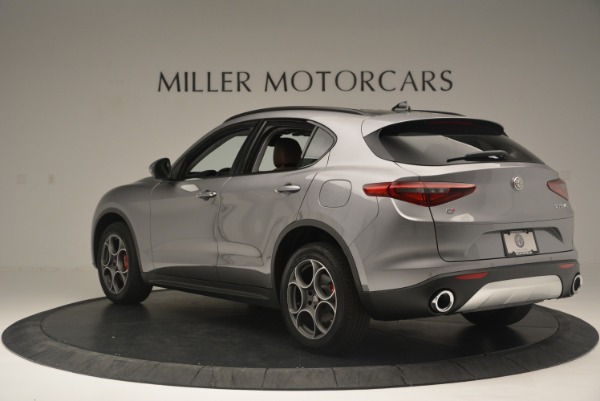 New 2018 Alfa Romeo Stelvio Sport Q4 for sale Sold at McLaren Greenwich in Greenwich CT 06830 4