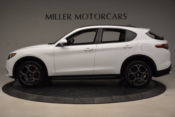 New 2018 Alfa Romeo Stelvio Sport Q4 for sale Sold at McLaren Greenwich in Greenwich CT 06830 3