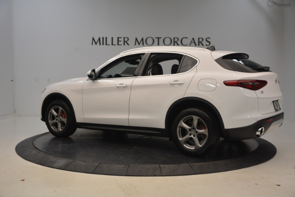 New 2018 Alfa Romeo Stelvio Q4 for sale Sold at McLaren Greenwich in Greenwich CT 06830 4