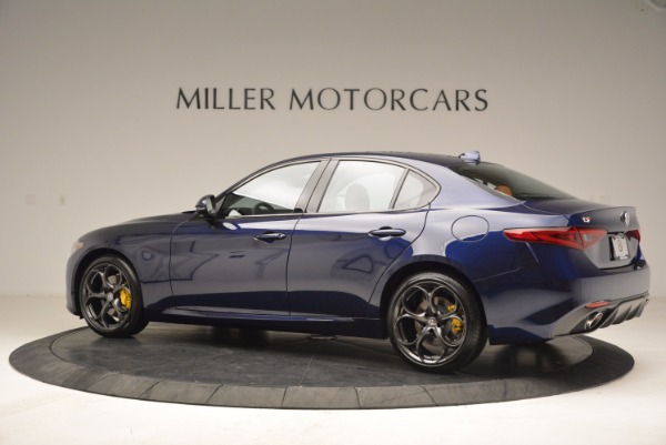 New 2018 Alfa Romeo Giulia Ti Sport Q4 for sale Sold at McLaren Greenwich in Greenwich CT 06830 4