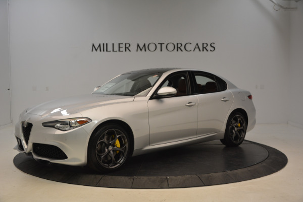 New 2018 Alfa Romeo Giulia Ti Sport Q4 for sale Sold at McLaren Greenwich in Greenwich CT 06830 2