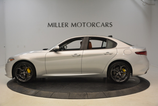 New 2018 Alfa Romeo Giulia Ti Sport Q4 for sale Sold at McLaren Greenwich in Greenwich CT 06830 3