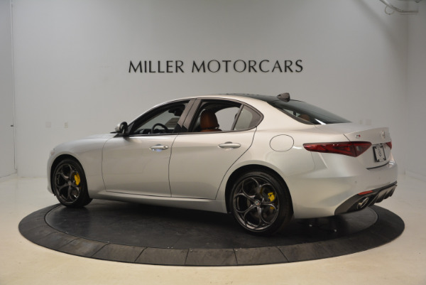 New 2018 Alfa Romeo Giulia Ti Sport Q4 for sale Sold at McLaren Greenwich in Greenwich CT 06830 4