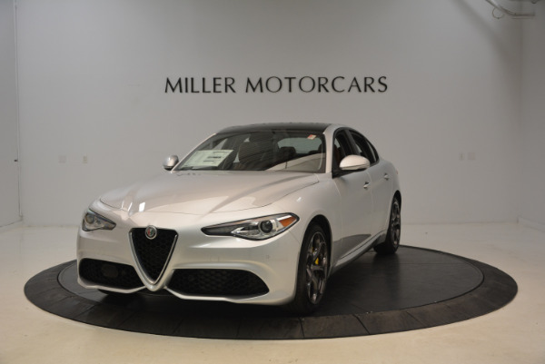 New 2018 Alfa Romeo Giulia Ti Sport Q4 for sale Sold at McLaren Greenwich in Greenwich CT 06830 1