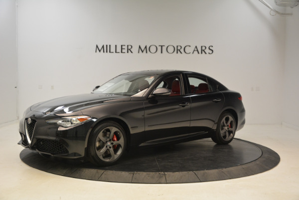 New 2018 Alfa Romeo Giulia Ti Sport Q4 for sale Sold at McLaren Greenwich in Greenwich CT 06830 2