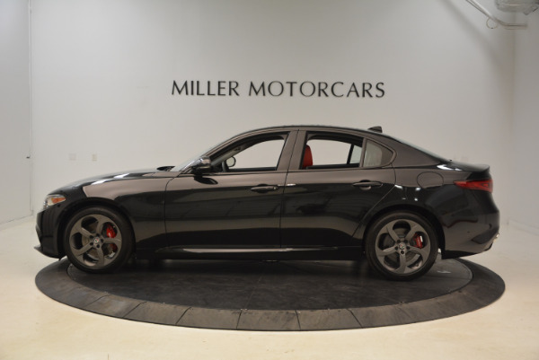 New 2018 Alfa Romeo Giulia Ti Sport Q4 for sale Sold at McLaren Greenwich in Greenwich CT 06830 3