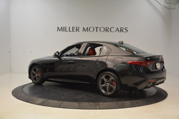 New 2018 Alfa Romeo Giulia Ti Sport Q4 for sale Sold at McLaren Greenwich in Greenwich CT 06830 4