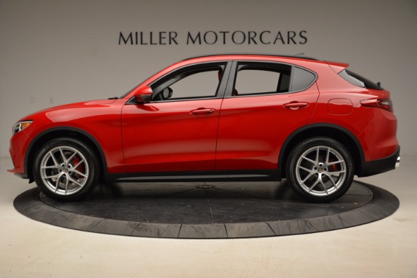 New 2018 Alfa Romeo Stelvio Sport Q4 for sale Sold at McLaren Greenwich in Greenwich CT 06830 3