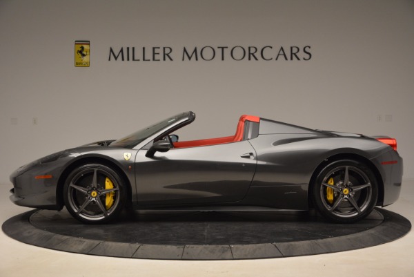 Used 2014 Ferrari 458 Spider for sale Sold at McLaren Greenwich in Greenwich CT 06830 3