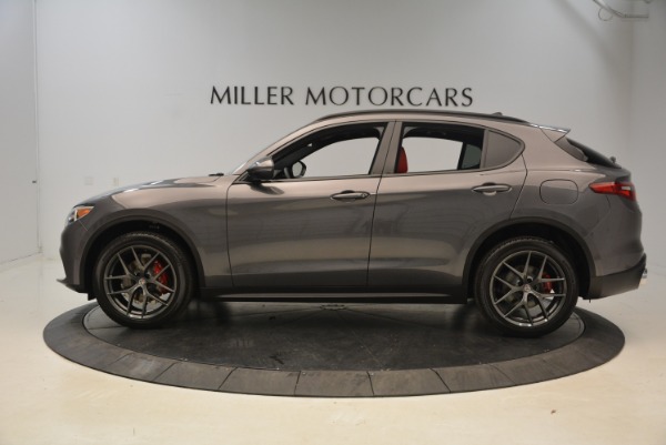 New 2018 Alfa Romeo Stelvio Ti Sport Q4 for sale Sold at McLaren Greenwich in Greenwich CT 06830 3