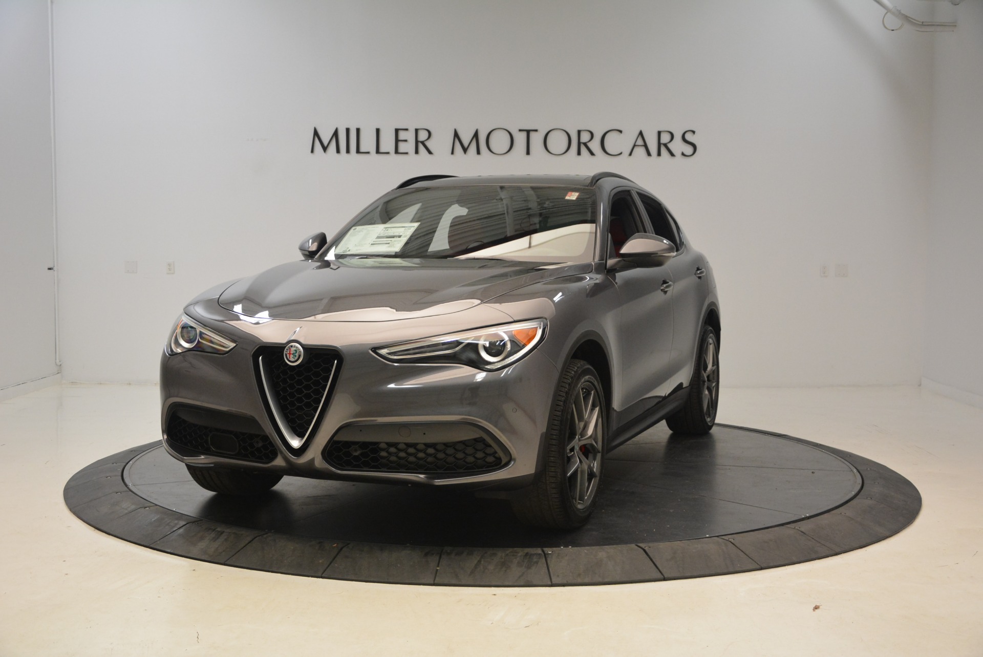 New 2018 Alfa Romeo Stelvio Ti Sport Q4 for sale Sold at McLaren Greenwich in Greenwich CT 06830 1