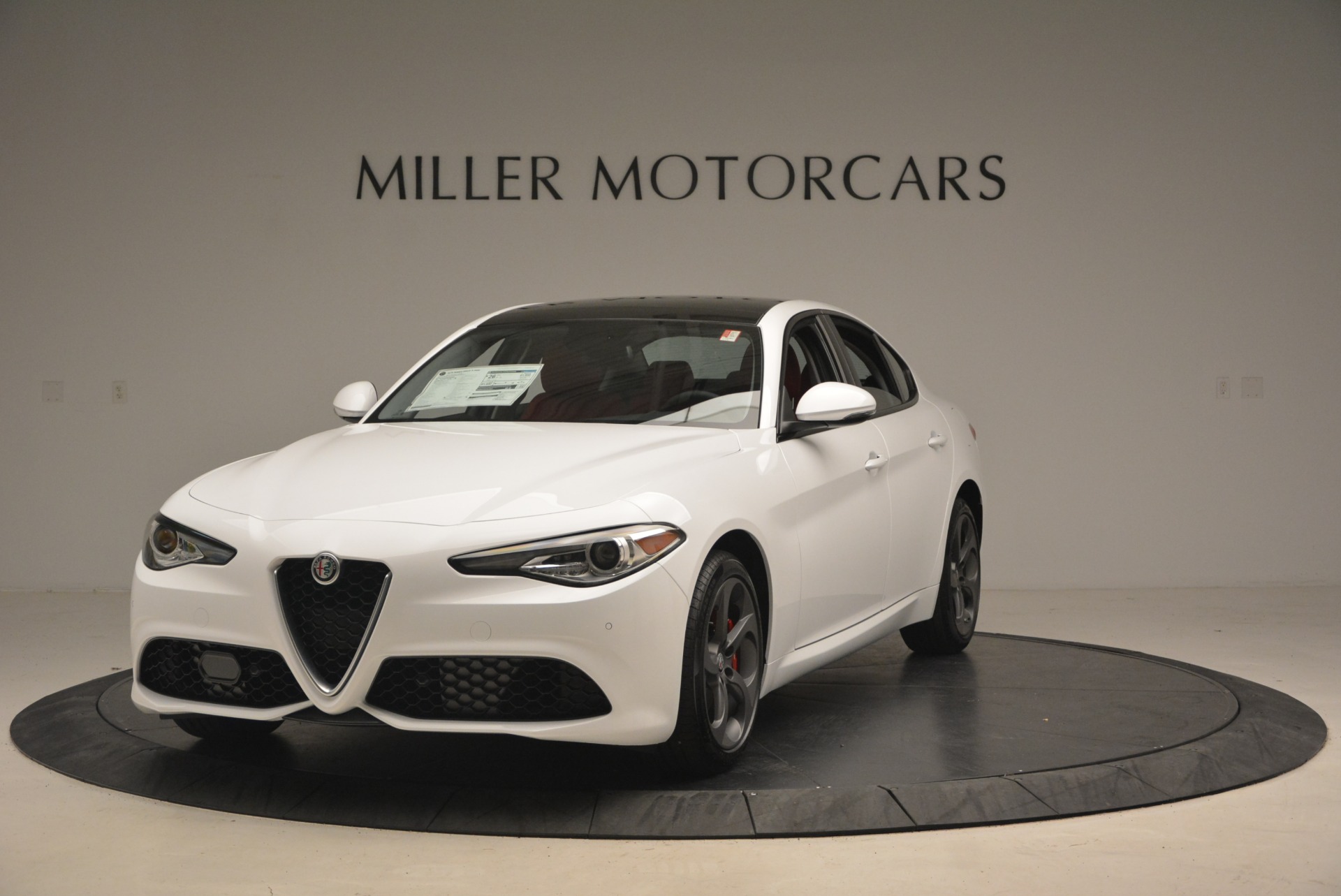 New 2018 Alfa Romeo Giulia Ti Sport Q4 for sale Sold at McLaren Greenwich in Greenwich CT 06830 1