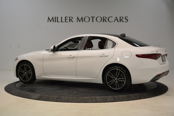 New 2018 Alfa Romeo Giulia Ti Lusso Q4 for sale Sold at McLaren Greenwich in Greenwich CT 06830 4