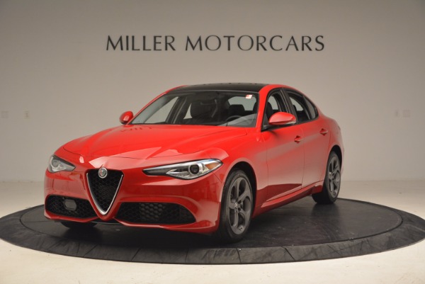 New 2018 Alfa Romeo Giulia Ti Sport Q4 for sale Sold at McLaren Greenwich in Greenwich CT 06830 1