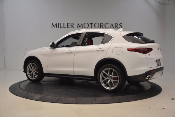 New 2018 Alfa Romeo Stelvio Ti Sport Q4 for sale Sold at McLaren Greenwich in Greenwich CT 06830 4