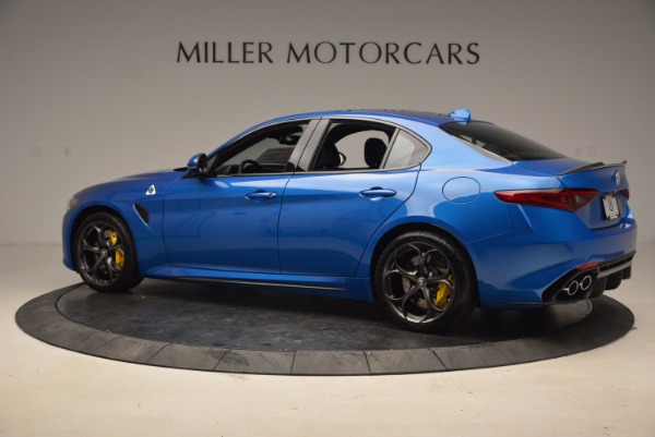 New 2018 Alfa Romeo Giulia Quadrifoglio for sale Sold at McLaren Greenwich in Greenwich CT 06830 4