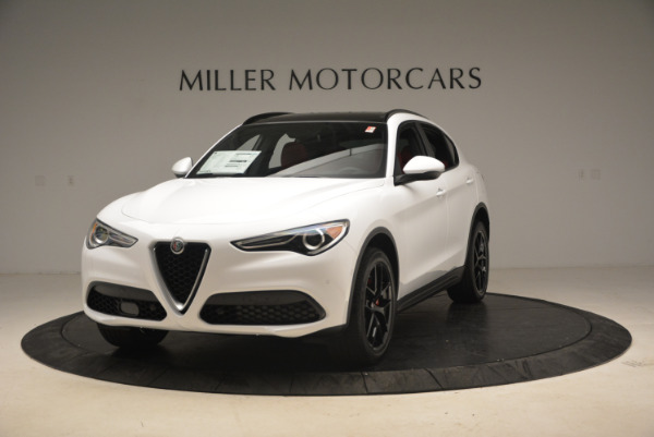 New 2018 Alfa Romeo Stelvio Ti Sport Q4 for sale Sold at McLaren Greenwich in Greenwich CT 06830 1