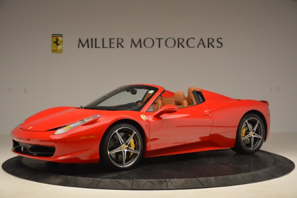 Used 2013 Ferrari 458 Spider for sale Sold at McLaren Greenwich in Greenwich CT 06830 2