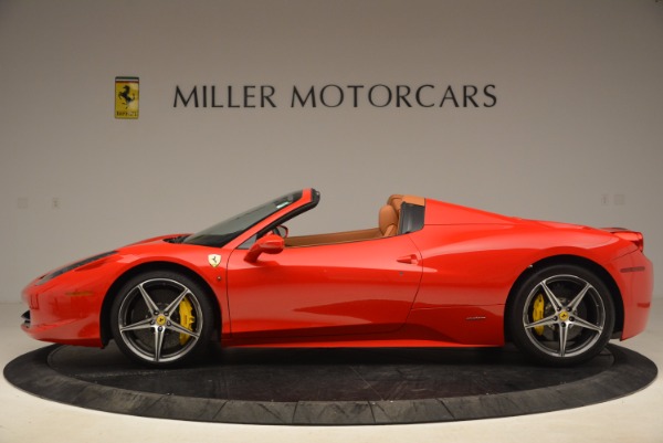 Used 2013 Ferrari 458 Spider for sale Sold at McLaren Greenwich in Greenwich CT 06830 3