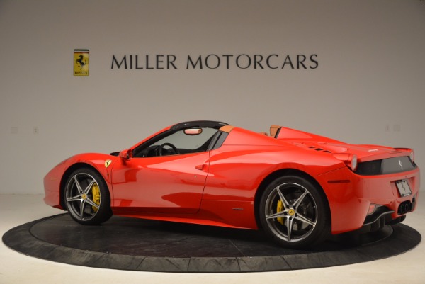 Used 2013 Ferrari 458 Spider for sale Sold at McLaren Greenwich in Greenwich CT 06830 4