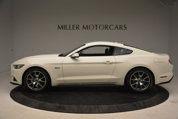 Used 2015 Ford Mustang GT 50 Years Limited Edition for sale Sold at McLaren Greenwich in Greenwich CT 06830 3