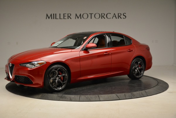 New 2018 Alfa Romeo Giulia Ti Sport Q4 for sale Sold at McLaren Greenwich in Greenwich CT 06830 2