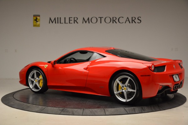 Used 2012 Ferrari 458 Italia for sale Sold at McLaren Greenwich in Greenwich CT 06830 4
