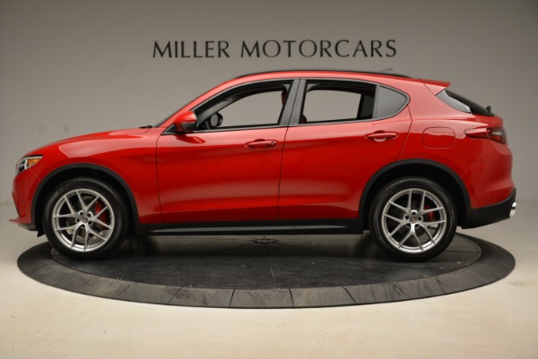 New 2018 Alfa Romeo Stelvio Sport Q4 for sale Sold at McLaren Greenwich in Greenwich CT 06830 3