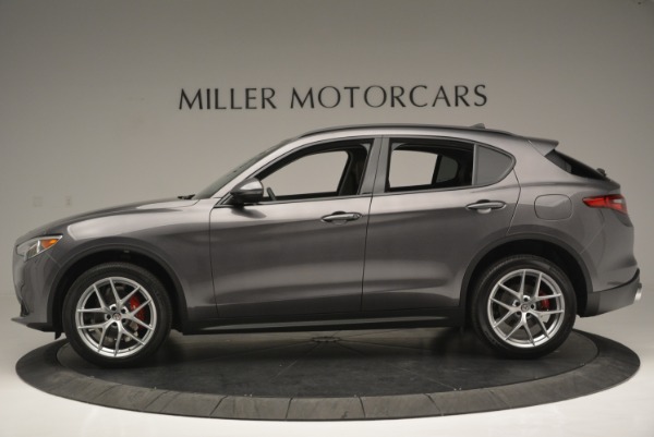 New 2018 Alfa Romeo Stelvio Sport Q4 for sale Sold at McLaren Greenwich in Greenwich CT 06830 3