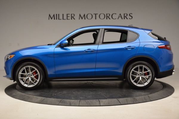 New 2018 Alfa Romeo Stelvio Ti Sport Q4 for sale Sold at McLaren Greenwich in Greenwich CT 06830 3