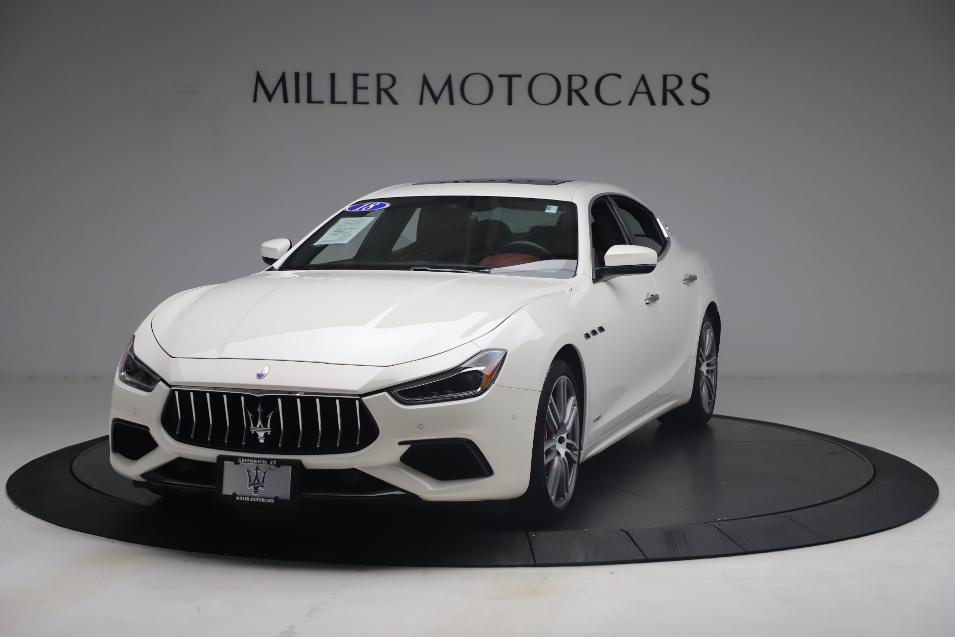 Pre Owned 2018 Maserati Ghibli S Q4 Gransport For Sale Special Pricing Mclaren Greenwich Stock 8164
