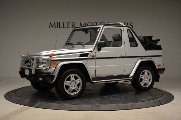 Used 1999 Mercedes-Benz G500 Cabriolet for sale Sold at McLaren Greenwich in Greenwich CT 06830 2