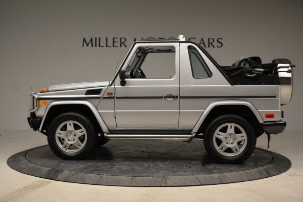 Used 1999 Mercedes-Benz G500 Cabriolet for sale Sold at McLaren Greenwich in Greenwich CT 06830 3