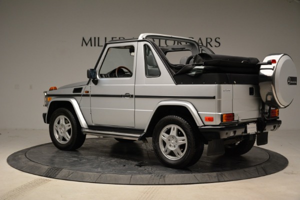 Used 1999 Mercedes-Benz G500 Cabriolet for sale Sold at McLaren Greenwich in Greenwich CT 06830 4