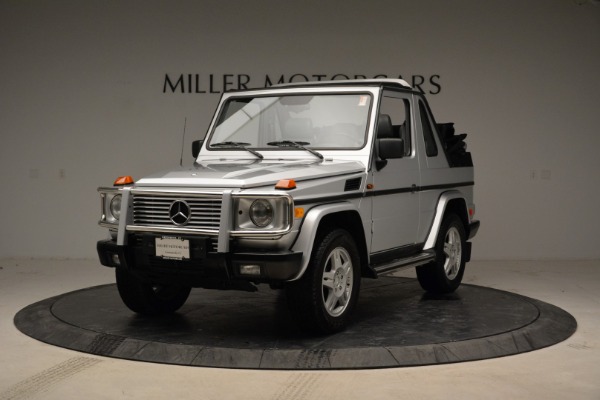 Used 1999 Mercedes Benz G500 Cabriolet for sale Sold at McLaren Greenwich in Greenwich CT 06830 1