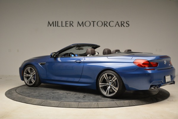 Used 2013 BMW M6 Convertible for sale Sold at McLaren Greenwich in Greenwich CT 06830 4