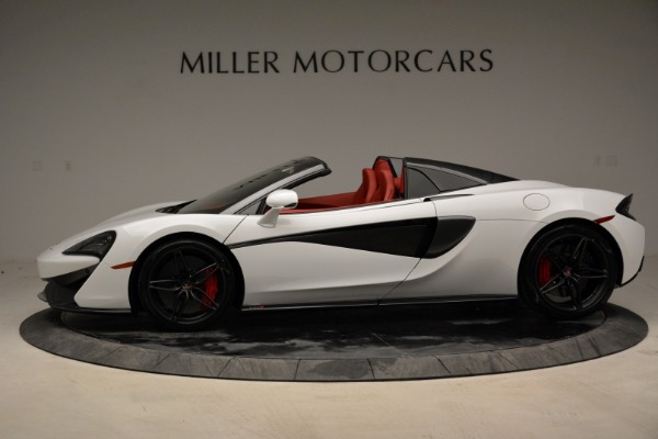 Used 2018 McLaren 570S Spider for sale Sold at McLaren Greenwich in Greenwich CT 06830 3