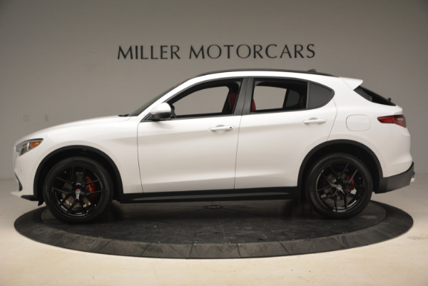 New 2018 Alfa Romeo Stelvio Ti Sport Q4 for sale Sold at McLaren Greenwich in Greenwich CT 06830 3