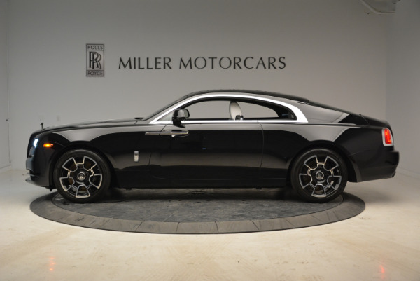 Used 2017 Rolls-Royce Wraith Black Badge for sale Sold at McLaren Greenwich in Greenwich CT 06830 3