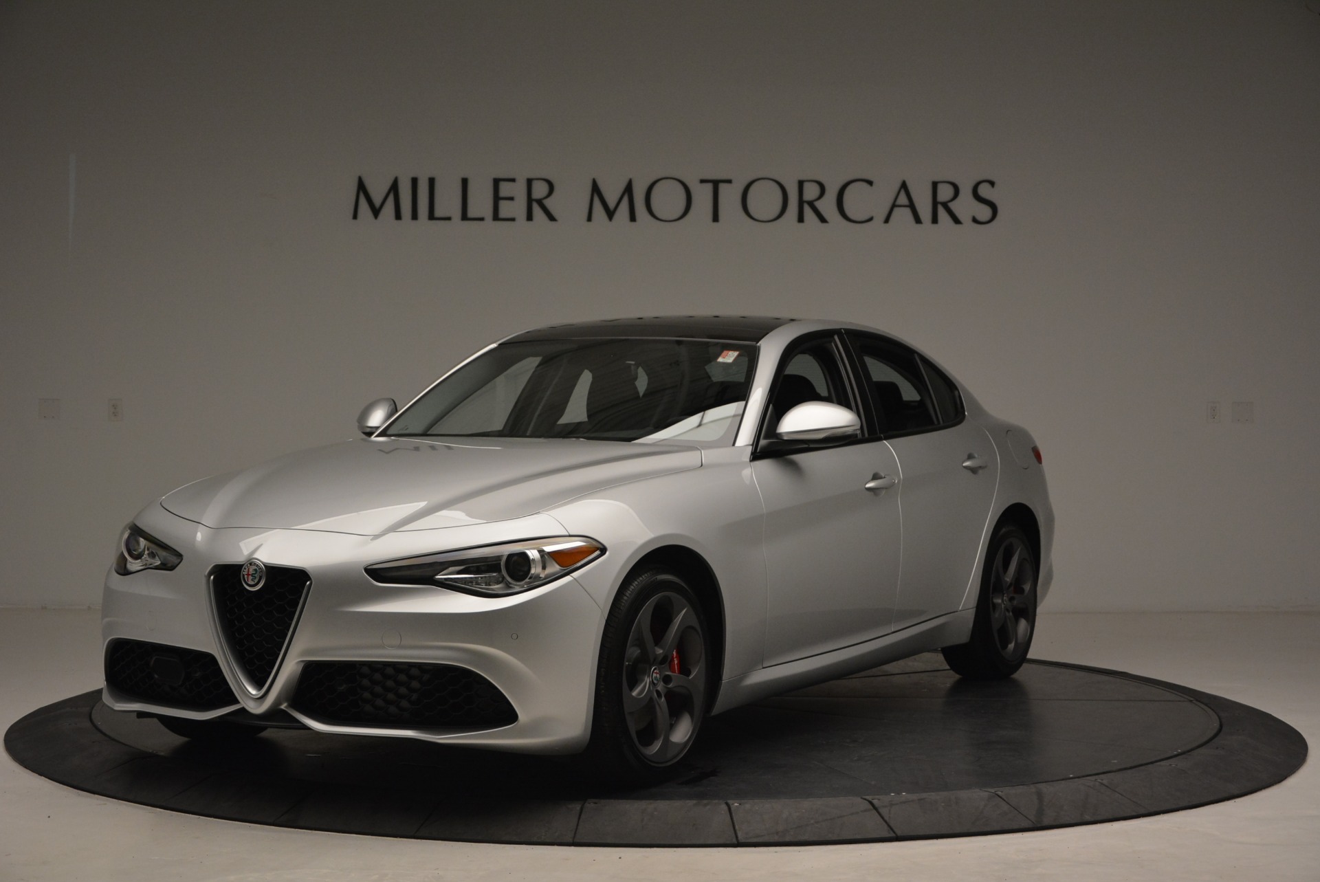 New 2018 Alfa Romeo Giulia Ti Sport Q4 for sale Sold at McLaren Greenwich in Greenwich CT 06830 1