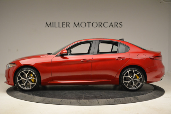 New 2018 Alfa Romeo Giulia Ti Sport Q4 for sale Sold at McLaren Greenwich in Greenwich CT 06830 3