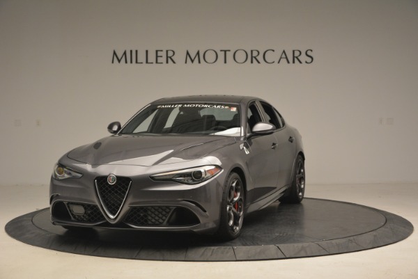 New 2018 Alfa Romeo Giulia Quadrifoglio for sale Sold at McLaren Greenwich in Greenwich CT 06830 1