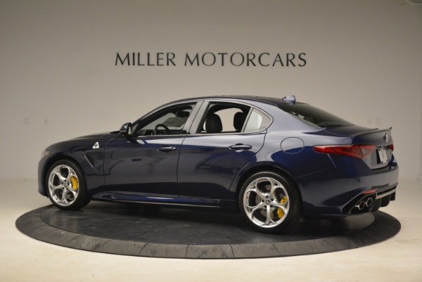 New 2018 Alfa Romeo Giulia Quadrifoglio for sale Sold at McLaren Greenwich in Greenwich CT 06830 4