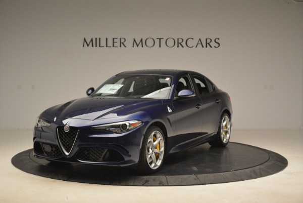 New 2018 Alfa Romeo Giulia Quadrifoglio for sale Sold at McLaren Greenwich in Greenwich CT 06830 1