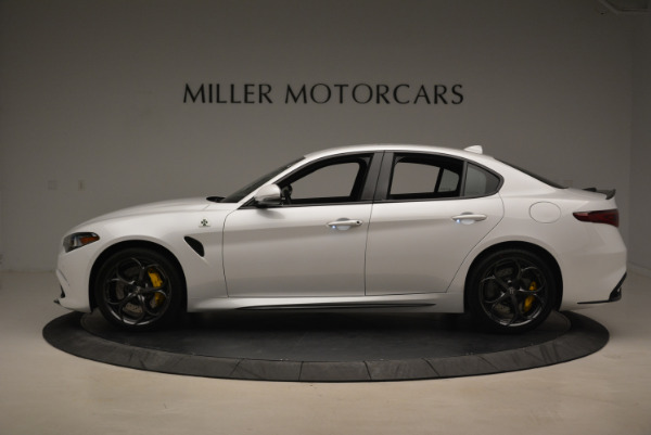 New 2018 Alfa Romeo Giulia Quadrifoglio for sale Sold at McLaren Greenwich in Greenwich CT 06830 3