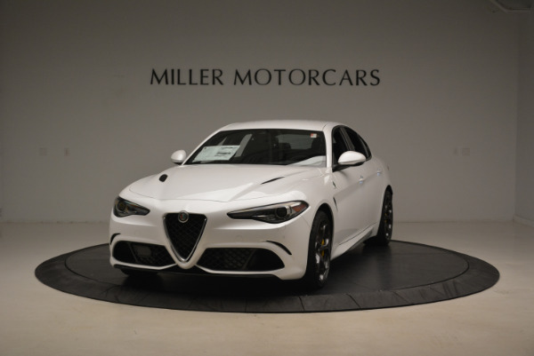 New 2018 Alfa Romeo Giulia Quadrifoglio for sale Sold at McLaren Greenwich in Greenwich CT 06830 1