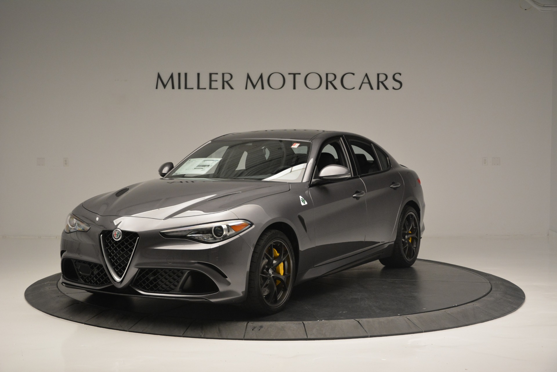 New 2018 Alfa Romeo Giulia Quadrifoglio for sale Sold at McLaren Greenwich in Greenwich CT 06830 1