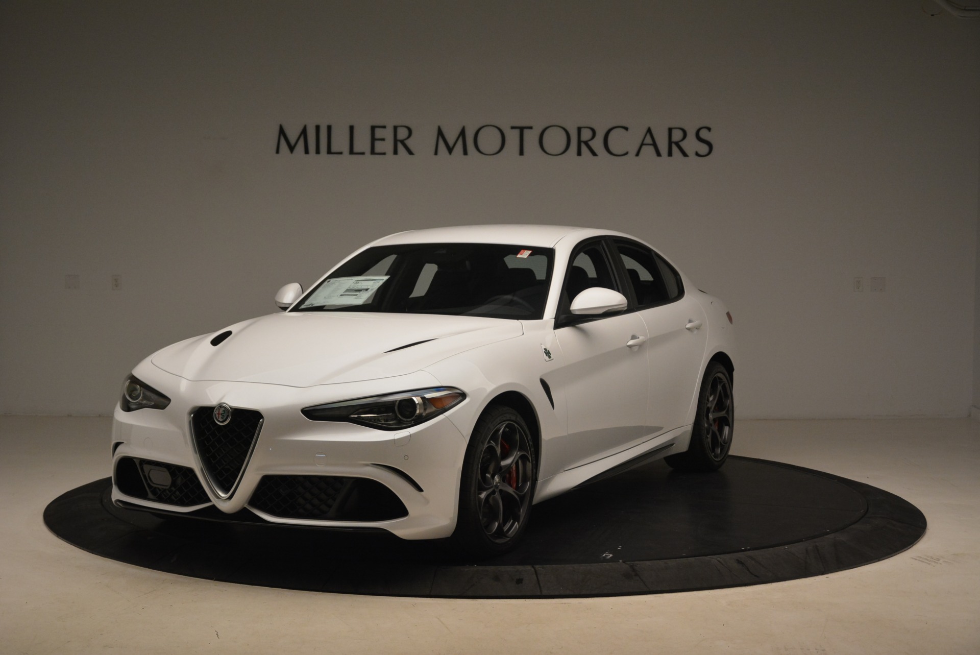 New 2018 Alfa Romeo Giulia Quadrifoglio for sale Sold at McLaren Greenwich in Greenwich CT 06830 1